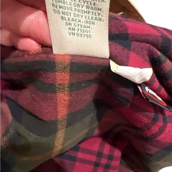 L.L. Bean Tan Field Jacket with Green Corduroy Collar Size XXL - Picture 8 of 11